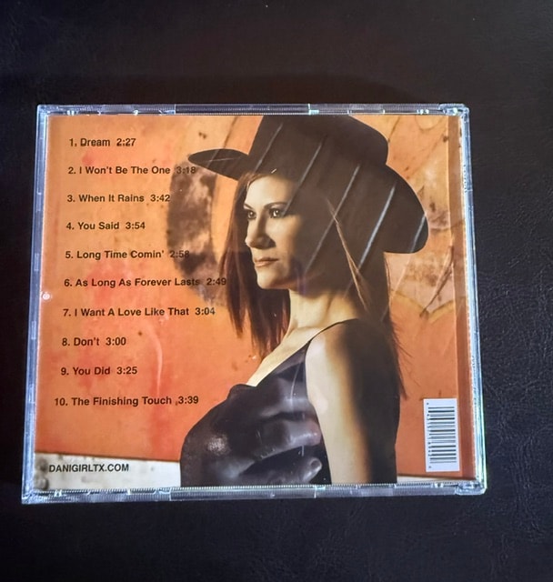 When It Rains — CD back cover with track listing